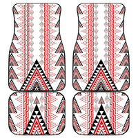 Aotearoa Taniko Car Mats Niho Taniwha Purapura Whetu Mix Poutama LT14 - Polynesian Pride