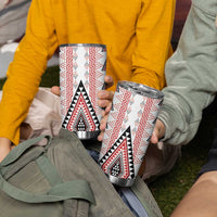Aotearoa Taniko Tumbler Cup Niho Taniwha Purapura Whetu Mix Poutama LT14 - Polynesian Pride