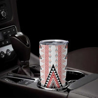 Aotearoa Taniko Tumbler Cup Niho Taniwha Purapura Whetu Mix Poutama LT14 - Polynesian Pride