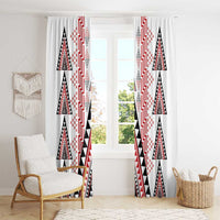 Aotearoa Taniko Window Curtain Niho Taniwha Purapura Whetu Mix Poutama LT14 - Polynesian Pride