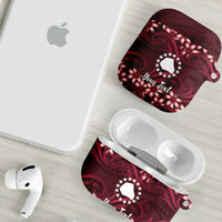 Personalised Cook Islands Mangaia AirPods Case Tiare Maori Polynesian Waves Tattoo LT14 - Polynesian Pride
