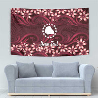 Personalised Cook Islands Mangaia Tapestry Tiare Maori Polynesian Waves Tattoo LT14 - Polynesian Pride