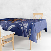 Samoa Independence Day Tablecloth 1962 Proud Samoan Warrior LT14 - Polynesian Pride