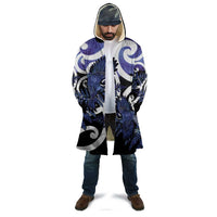 Piwakawaka New Zealand Matariki Cloak Maori New Year Silver Fern Purple Galaxy