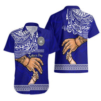 Personalised Father Day American Samoa Hawaiian Shirt I Love You Dad LT14 - Polynesian Pride