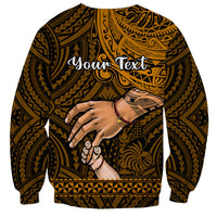 Personalised Father Day New Caledonia Sweatshirt I Love You Dad LT14 - Polynesian Pride