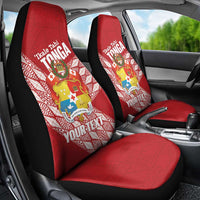 Tonga Rugby Custom Car Seat Cover Go ʻIkale Tahi Go Tongan Tapa Cloth