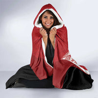 Tonga Rugby Custom Hooded Blanket Go ʻIkale Tahi Go Tongan Tapa Cloth LT14 - Polynesian Pride