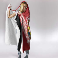 Tonga Rugby Custom Hooded Blanket Go ʻIkale Tahi Go Tongan Tapa Cloth LT14 - Polynesian Pride