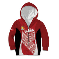 Tonga Rugby Custom Kid Hoodie Go ʻIkale Tahi Go Tongan Tapa Cloth