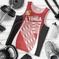 Tonga Rugby Custom Men Tank Top Go ʻIkale Tahi Go Tongan Tapa Cloth LT14 - Polynesian Pride