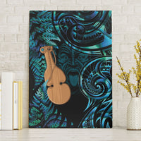 Kotiate New Zealand Canvas Wall Art Maori Weapon Paua Shell Haka Fern