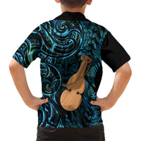Kotiate New Zealand Hawaiian Shirt Maori Weapon Paua Shell Haka Fern LT14 - Polynesian Pride