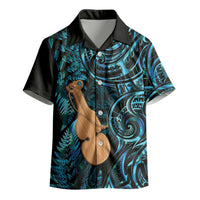 Kotiate New Zealand Kid Hawaiian Shirt Maori Weapon Paua Shell Haka Fern LT14 - Polynesian Pride