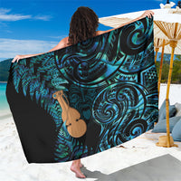 Kotiate New Zealand Sarong Maori Weapon Paua Shell Haka Fern