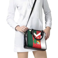 Rugby Tonga and Lebanon Shoulder Handbag Mate Maa Tonga Cedars Together