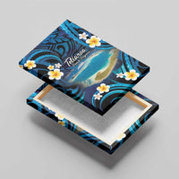 French Polynesia Tetiaroa Atoll Canvas Wall Art Polynesian Curves Style LT14 - Polynesian Pride