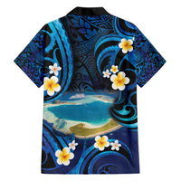 French Polynesia Tetiaroa Atoll Family Matching Puletasi and Hawaiian Shirt Polynesian Curves Style LT14 - Polynesian Pride