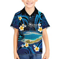 French Polynesia Tetiaroa Atoll Hawaiian Shirt Polynesian Curves Style LT14 - Polynesian Pride