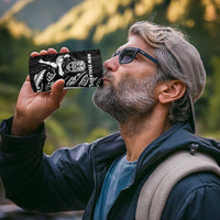 New Zealand and South Africa Rugby 4 in 1 Can Cooler Tumbler Maori Tiki Fern Springboks Kente Pattern - Polynesian Pride