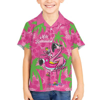 Aloha Hawaii Christmas Hawaiian Shirt Mele Kalikimaka Chill Flamingo Palaka Quilt Motifs - Polynesian Pride