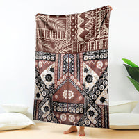 Bula Fiji Blanket Unique Masi Tapa Pattern LT14 - Polynesian Pride