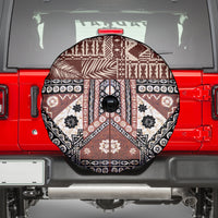 Bula Fiji Spare Tire Cover Unique Masi Tapa Pattern LT14 - Polynesian Pride
