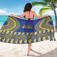 Fakaalofa Lahi Atu Niue Sarong Siapo Pattern With Puakenikeni