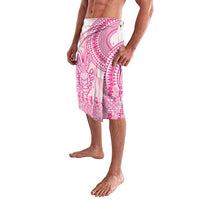 Pink Niue Language Week Lavalava The Rock Coconut Crab - Siapo Pattern LT14 - Polynesian Pride