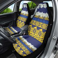 Tokelau Language Week Car Seat Cover Tokelauan Tuluma With Gardenia Thunbergia