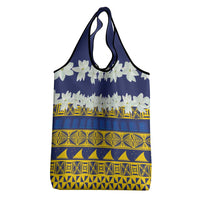 Tokelau Language Week Grocery Bag Tokelauan Tuluma With Gardenia Thunbergia