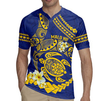 Te Vaiaho o te Gagana Tokelau Rugby Jersey Polynesian Turtle - Malo Ni!