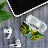 Avaiki Cook Islands Rugby AirPods Case Kuki Airani Tatau Green LT14 - Polynesian Pride
