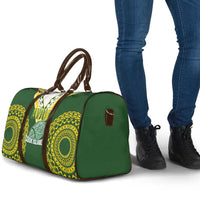 Avaiki Cook Islands Rugby Travel Bag Kuki Airani Tatau Green - Polynesian Pride