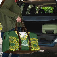 Avaiki Cook Islands Rugby Travel Bag Kuki Airani Tatau Green - Polynesian Pride