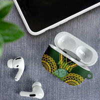 Avaiki Cook Islands Rugby AirPods Case Kuki Airani Tatau Black LT14 - Polynesian Pride