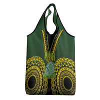Avaiki Cook Islands Rugby Grocery Bag Kuki Airani Tatau Black - Polynesian Pride