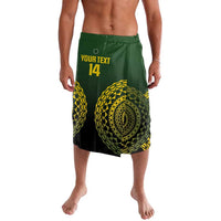 Custom Avaiki Cook Islands Rugby Lavalava Kuki Airani Tatau Black - Polynesian Pride