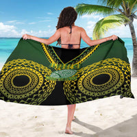 Avaiki Cook Islands Rugby Sarong Kuki Airani Tatau Black - Polynesian Pride