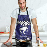 Personalised Cook Islands Pukapuka Apron Tiare Maori Polynesian Waves Tattoo LT14 - Polynesian Pride