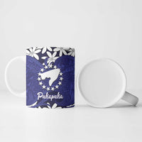 Personalised Cook Islands Pukapuka Ceramic Mug Tiare Maori Polynesian Waves Tattoo LT14 - Polynesian Pride