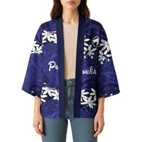 Personalised Cook Islands Pukapuka Kimono Tiare Maori Polynesian Waves Tattoo