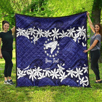 Personalised Cook Islands Pukapuka Quilt Tiare Maori Polynesian Waves Tattoo LT14 - Polynesian Pride