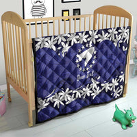 Personalised Cook Islands Pukapuka Quilt Tiare Maori Polynesian Waves Tattoo LT14 - Polynesian Pride