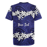 Personalised Cook Islands Pukapuka Rugby Jersey Tiare Maori Polynesian Waves Tattoo LT14 - Polynesian Pride