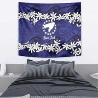 Personalised Cook Islands Pukapuka Tapestry Tiare Maori Polynesian Waves Tattoo LT14 - Polynesian Pride