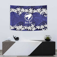 Personalised Cook Islands Pukapuka Tapestry Tiare Maori Polynesian Waves Tattoo LT14 - Polynesian Pride