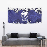 Personalised Cook Islands Pukapuka Tapestry Tiare Maori Polynesian Waves Tattoo LT14 - Polynesian Pride
