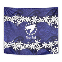 Personalised Cook Islands Pukapuka Tapestry Tiare Maori Polynesian Waves Tattoo LT14 - Polynesian Pride