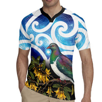 Kekeru New Zealand Matariki Rugby Jersey Kukupa Kowhai Maori New Year Blue Version